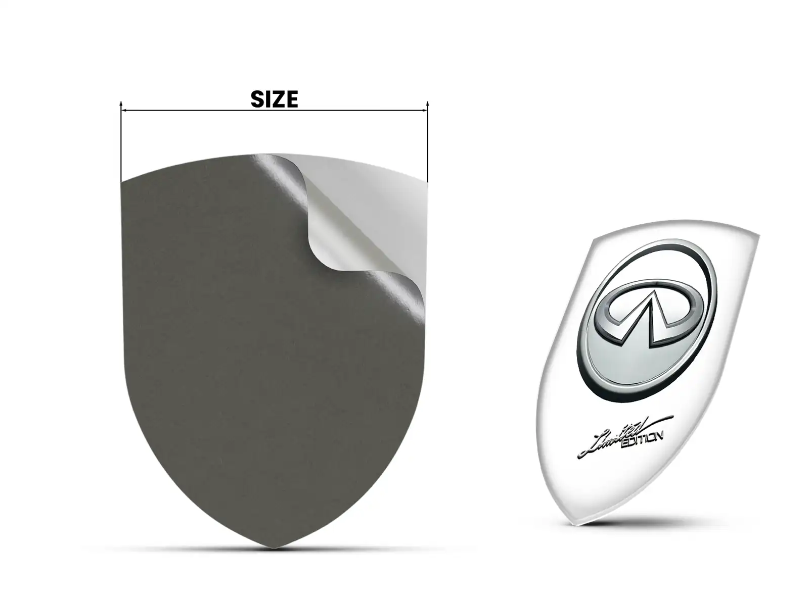 Infiniti Badges Auto Perso Moderne Durable Max Style Pro